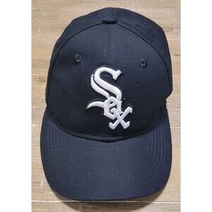 Chicago White Sox Eighty Seven Black Hat Baseball Snapback Cap MLB 87 Columbia